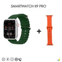 Relógio lançamento Smartwatch K9 PRO 45mm Serie 9 Chamada Com 2 Pulseiras