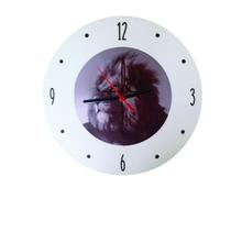 Relógio Leão De Judá - Fé - Religioso 23Cm