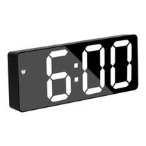 Relógio Led De Mesa Digital Despertador Termômetro E Data