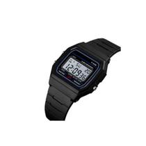 Relógio Led De Pulso Digital Masculino Feminino - 0002 Preto - Aqua - fw9