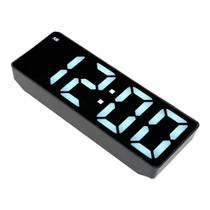 Relógio LED Digital de Mesa e Parede com Controle Alarme Despertador Temperatura