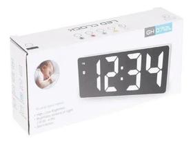 Relógio Led Digital Mesa Despertador Alarme Temperatura Nf - New