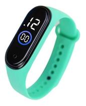 Relógio Led Digital Ultra-Leve, À Prova D' Água - Verde