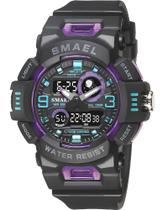 Relógio LED militar multifuncional Gosasa S-Shock para homens