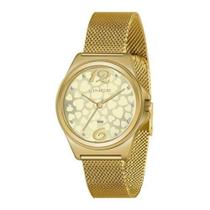 Relógio Lince Analógico Dourado Feminino LRG4699L C2KX