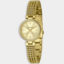 Relógio Lince Analógico Grace Pulseira Multi Fios Cravejado Feminino - Dourado - Único Relógio Lince Analógico Grace Pulseira Multi Fios Cravejado Feminino - Dourado - Único