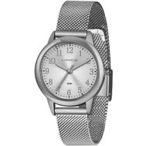 Relógio Lince Analógico Prata Feminino LRM4653LS2SX Relógio Lince Analógico Prata Feminino LRM4653LS2SX