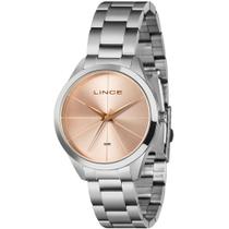 Relógio Lince Analógico Prata Rose Feminino Lrm4816l40 R1sx