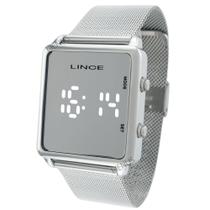 Relogio Lince De Pulso Feminino Digital Fashion Espelhado Moderno Lançamento Original