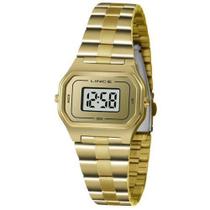 Relógio Lince Digital Dourado Feminino SDG4609L BXKX