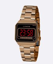 Relógio Lince Digital Feminino MDR4645L PXRX Rosê