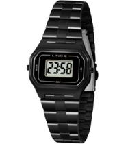 Relógio Lince Digital Feminino Preto SDN4608L BXPX