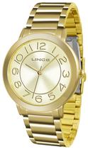 Relógio lince dourado lrgh046l-c2kx