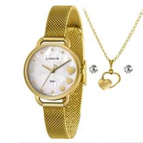 Relógio Lince Dourado - LRGH159L Relógio Lince Dourado - LRGH159L