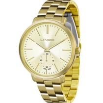 Relógio Lince Dourado Quartz LRGJ065L