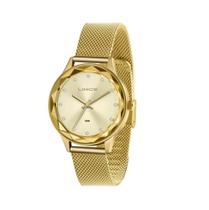 Relógio Lince Dourado Slim Feminino Analógico LRG4707L C1KX - Virtuale