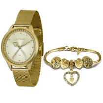 Relógio Lince Feminino Com pulseira LRG4666L analógico 14666