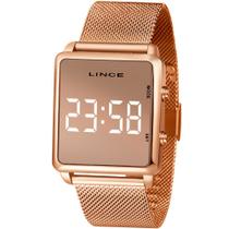 Relógio LINCE feminino digital rosê MDR4619L BXRX