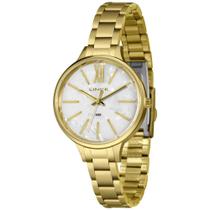 Relógio Lince Feminino Dourado 38mm Analógico