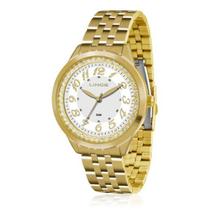 Relógio Lince Feminino Dourado Analógico Lrg4330L B2Kx