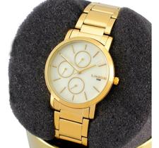 Relogio lince feminino dourado lmg4568l b1kx