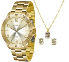 Relógio Lince Feminino Dourado LRG4367L K186C2KX