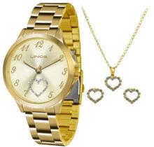 Relógio Lince Feminino Dourado LRG4454LKT51C2KX