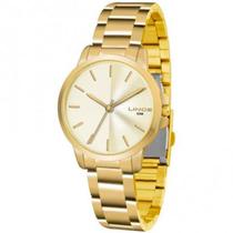 Relógio Lince Feminino Dourado Lrg4482l C1kx