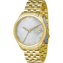Relógio Lince Feminino Dourado Perolado LRG4345l B1KX Relógio Lince Feminino Dourado Perolado LRG4345l B1KX