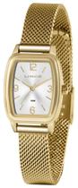 Relógio LINCE feminino dourado retangular LQG4675L S2KX Relógio LINCE feminino dourado retangular LQG4675L S2KX