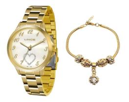 Relógio Lince Feminino Lrg4454l Kt50 B2kx Kit Pulseira 4454 Relógio Lince Feminino Lrg4454l Kt50 B2kx Kit Pulseira 4454