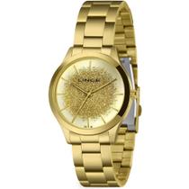 Relógio Lince Feminino Lrg4774l38 C1kx Dourado Casual 38mm