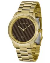 Relógio Lince Feminino Lrg625l N1kx Fashion Dourado