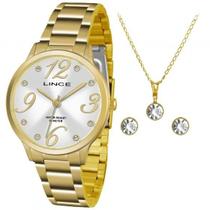 Relógio Lince Feminino Lrgh074l Ku44s2kx Dourado + Semijóia