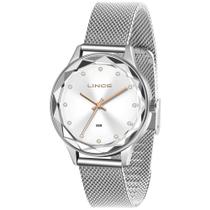 Relógio LINCE feminino prata esteira LRM4707L S1SX Relógio LINCE feminino prata esteira LRM4707L S1SX