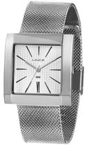 Relógio LINCE feminino prata quadrado LQM4654L B1SX Relógio LINCE feminino prata quadrado LQM4654L B1SX