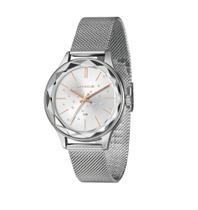 Relogio Lince Feminino Prata Sofisticado Strass Lrm4782l40