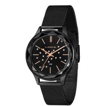 Relógio Lince Feminino Preto LRN4782L40 P1PX Relógio Lince Feminino Preto LRN4782L40 P1PX
