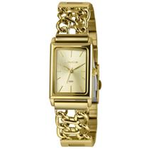 Relógio Lince Feminino Ref: Lqg4798l23 C1kx Retangular Bracelete Dourado