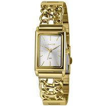 Relógio Lince Feminino Ref: Lqg4798l23 S1kx Retangular Bracelete Dourado