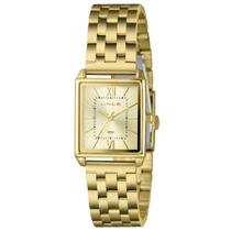 Relógio Lince Feminino Ref: Lqg4823l25 C3kx Retangular Dourado