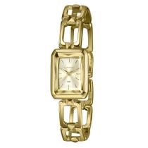 Relógio Lince Feminino Ref: Lqg4839l23 C1kx Retangular Bracelete Dourado