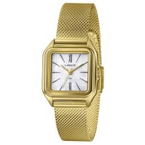 Relógio Lince Feminino Ref: Lqgm057l30 B3kx Retangular Mesh Dourado Relógio Lince Feminino Ref: Lqgm057l30 B3kx Retangular Mesh Dourado