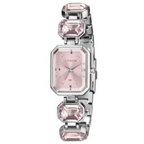 Relógio Lince Feminino Ref: Lqm4872l23 R1sr Retangular Prateado Relógio Lince Feminino Ref: Lqm4872l23 R1sr Retangular Prateado
