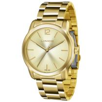 Relógio Lince Feminino Ref: Lrg4447l C2kx Casual Dourado