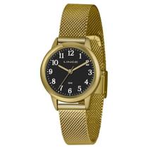 Relógio Lince Feminino Ref: Lrg4653L P2Kx Casual Dourado