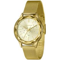 Relógio Lince Feminino Ref: Lrg4782l40 C1kx Casual Mesh Dourado