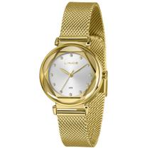 Relógio Lince Feminino Ref: Lrg4807l34 S1kx Fashion Mesh Dourado