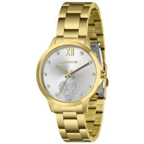 Relógio Lince Feminino Ref: Lrg4808L40 S3Kx Coração Dourado