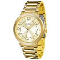Relógio Lince Feminino Ref: Lrgh046l C2kx Casual Dourado - Lince